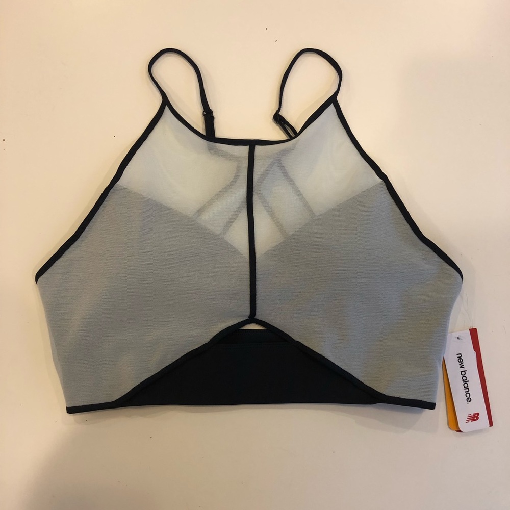 New Balance Athletics Energize Crop Bra